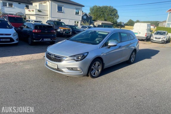 2016 Opel Astra 1.6 136hk automat cruisekontroll hengerfeste skinn ryggekamera 